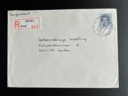 NETHERLANDS 1986 REGISTERED LETTER BREUGEL TO LEIDEN 18-07-1986 NEDERLAND - Lettres & Documents