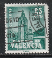 10ESPAGNE 189 // YVERT 1421 // EDIFIL  VALENCIA 4 // 1966 - Usati