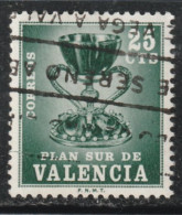 10ESPAGNE 191 // EDIFIL  VALENCIA 5 // 1968 - Gebruikt