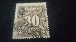 LİBERYA-1947-    30   C      DAMGALI - Liberia