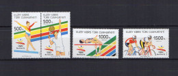 Turkish Cyprus 1992 Olympic Games Barcelona, Tennis, Cycling Etc. Set Of 4 MNH - Ete 1992: Barcelone