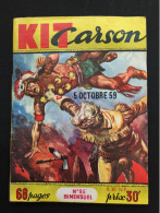 KIT CARSON Bimensuel N° 85 - IMPERIA 1959 - Petit Format