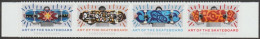 Estados Unidos United States USA 2023 - Art Of Skateboard Mnh** - Ungebraucht