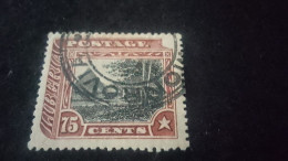 LİBERYA-1947-   75   C      DAMGALI - Liberia