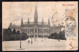 Österreich - 1908 - Wien - Rathhaus - Wien Mitte