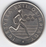 Polen 20 Zloty 1980 (Cu./Ni.) XXII. Olympische Spiele Moskau, MzSt. Warschau, KM#108, Ss/vz - Polonia