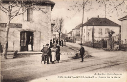 Saint Andre Le Gaz Route De La Gare - Saint-André-le-Gaz