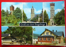 Erzgebirge 1977 - Gaststätte Frohnauer Hammer - Annaberg - Pöhlberg - Königswalde - Neuzelle