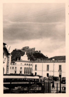 Leiria - Photo Ancienne Originale - Place Et Le Vieux Château Fort - Bus Autobus - Portugal - 6x8,5 Cm - Leiria