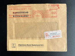 NETHERLANDS 1965 REGISTERED LETTER AMSTERDAM ALGEMENE BANK NEDERLAND NV 25-06-1965 NEDERLAND - Brieven En Documenten