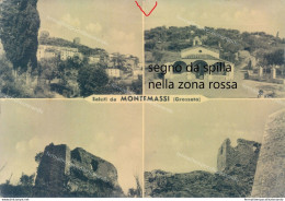 A1351 Cartolina Saluti Da Montemassi Provincia Di Grosseto - Grosseto