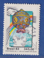 Brasilien 1983 200 Jahre Luftfahrt Ballon Montgolfiére Mi.-Nr. 2016 ** - Sonstige & Ohne Zuordnung