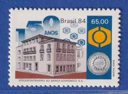 Brasilien 1984 Wirtschaftsbank In Salvador Bahia Mi.-Nr. 2057 ** - Sonstige & Ohne Zuordnung