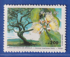 Brasilien 1985 Botanischer Garten Pequi-Blüte Baum Mi.-Nr. 2095 ** - Sonstige & Ohne Zuordnung