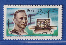 Brasilien 1985 25 Marschall Candido Mariano Da Silva Rondon  Mi.-Nr. 2106 ** - Sonstige & Ohne Zuordnung