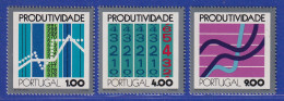 Portugal 1973 Konferenz Für Produktivität Mi.-Nr. 1196-1198 Postfrisch ** - Sonstige & Ohne Zuordnung