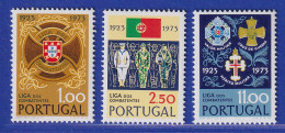 Portugal 1973 Vereinigung Der Kriegsteilnehmer Mi.-Nr. 1223-1225 Postfrisch ** - Sonstige & Ohne Zuordnung