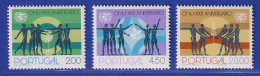 Portugal 1975 30 Jahre Vereinte Nationen Mi.-Nr. 1288-1290 Postfrisch ** - Sonstige & Ohne Zuordnung