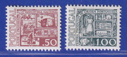 Portugal 1976 Nationale Produktion Mi.-Nr.1309-1310 Postfrisch ** - Sonstige & Ohne Zuordnung