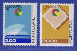 Portugal 1976 Briefmarkenausstellung LUBRAPEX Mi.-Nr. 1330-1331 Postfrisch ** - Sonstige & Ohne Zuordnung