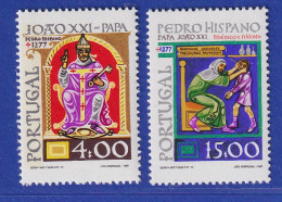 Portugal 1977 700. Todestag Papst Johannes XXI. Mi.-Nr. 1362-1363 Postfrisch ** - Sonstige & Ohne Zuordnung