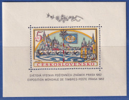 Tschechoslowakei 1962 Briefmarkenausstellung Prag Mi.-Nr. Block 18 A ** - Sonstige & Ohne Zuordnung