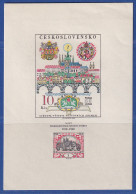 Tschechoslowakei 1968 - 50 Jahre Tschechslowak. Briefmarken Mi.-Nr. Block 29 ** - Other & Unclassified