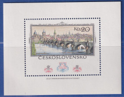 Tschechoslowakei 1978 Intern. Briefmarkenausstellung Prag Mi.-Nr. Block 36 ** - Altri & Non Classificati