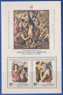 Tschechoslowakei 1978 Briefmarkenausstellung Prag - Tizian Mi.-Nr. Block 38 ** - Other & Unclassified