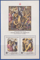 Tschechoslowakei 1978 Briefmarkenausstellung Prag - Tizian Mi.-Nr. Block 37 ** - Otros & Sin Clasificación