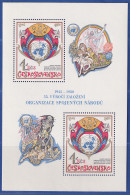 Tschechoslowakei 1980 - 35 Jahre Vereinte Nationen Mi.-Nr. Block 41 ** - Otros & Sin Clasificación