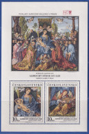 Tschechoslowakei 1989 Gemälde Von Albrecht Dürer  Mi.-Nr. Block 92 ** - Sonstige & Ohne Zuordnung