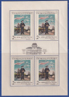 Tschechoslowakei 1967 Briefmarkenausstellung PRAGA Mi.-Nr. 1718 KLEINBOGEN ** - Andere & Zonder Classificatie