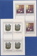 Tschechoslowakei 1979 Prager Burg Mi.-Nr. 2505-2506 KLEINBOGENSATZ ** - Andere & Zonder Classificatie