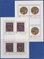 Tschechoslowakei 1975 Prager Burg Mi.-Nr. 2291-2292 KLEINBOGENSATZ ** - Andere & Zonder Classificatie