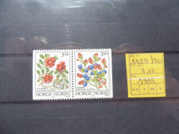 Norge Norvege Norway 1129/1130 Mnh Neuf ** 1995 Fleurs Bloemen Flowers - Neufs