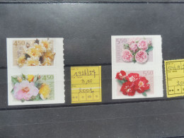 Norge Norvege Norway 1326/1327-1346A/1347a Mnh Neuf ** 2001 Fleurs Bloemen Flowers - Nuovi