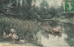 Plateau De Montfermeil * 1908 * Château De Maison Rouge , Au Bord De L'étang * Villageois Enfants - Montfermeil