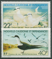 Neukaledonien 1978 Seevögel Seeschwalben 606/07 Postfrisch - Nuevos