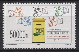 Türkisch-Zypern 1994 Postdienst Der Türk. Volksgruppe Auf Zypern 375 Postfrisch - Neufs