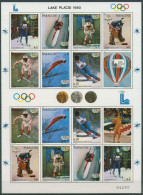 Paraguay 1980 Medaillengewinner Lake Placid 3281/87 ZD-Bogen Postfrisch (SG27960) - Paraguay