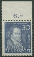 Bund 1951 Wohlfahrt: Johann Heinrich Pestalozzi 146 Oberrand Postfrisch - Neufs