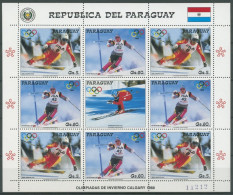 Paraguay 1987 Olymp. Spiele Calgary Skilaufen 4178/79 K Postfrisch (C27928) - Paraguay