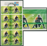 Australien 2006 Commonwealth Games MH 227 Gestempelt (C29647) - Postzegelboekjes