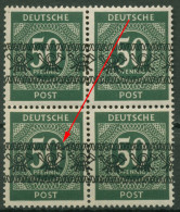 Bizone 1948 Ziffern Bandaufdruck Mit Aufdruckfehler 66 I A AF O II Postfrisch - Postfris