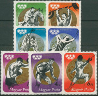 Ungarn 1973 Olympische Sommerspiele München Medaillen 2847/53 A Postfrisch - Unused Stamps