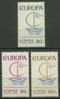 Zypern 1966 Europa CEPT 270/72 Postfrisch - Ungebraucht