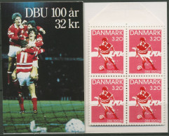 Dänemark 1989 Dän.Ballspielunion DBU Markenheftchen 945 MH Postfrisch (C93032) - Markenheftchen