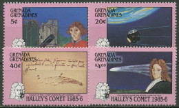 Grenada-Grenadinen 1986 Halleyscher Komet 753/56 Postfrisch - Grenada (1974-...)