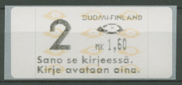 Finnland ATM 1993 Posthörner Einzelwert ATM 12.6 Z2 Postfrisch - Vignette [ATM]